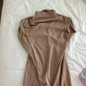 Zara Tan Midi Dress